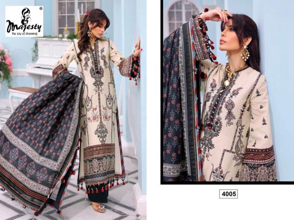 Majesty Cheveron Lawn Vol 2 Designer Pakistani Suit Collection